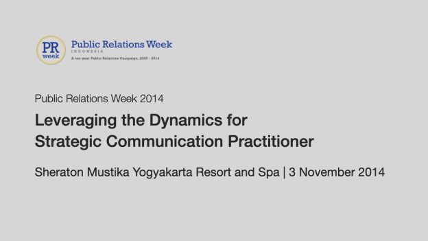 PR Week Indonesia 2014